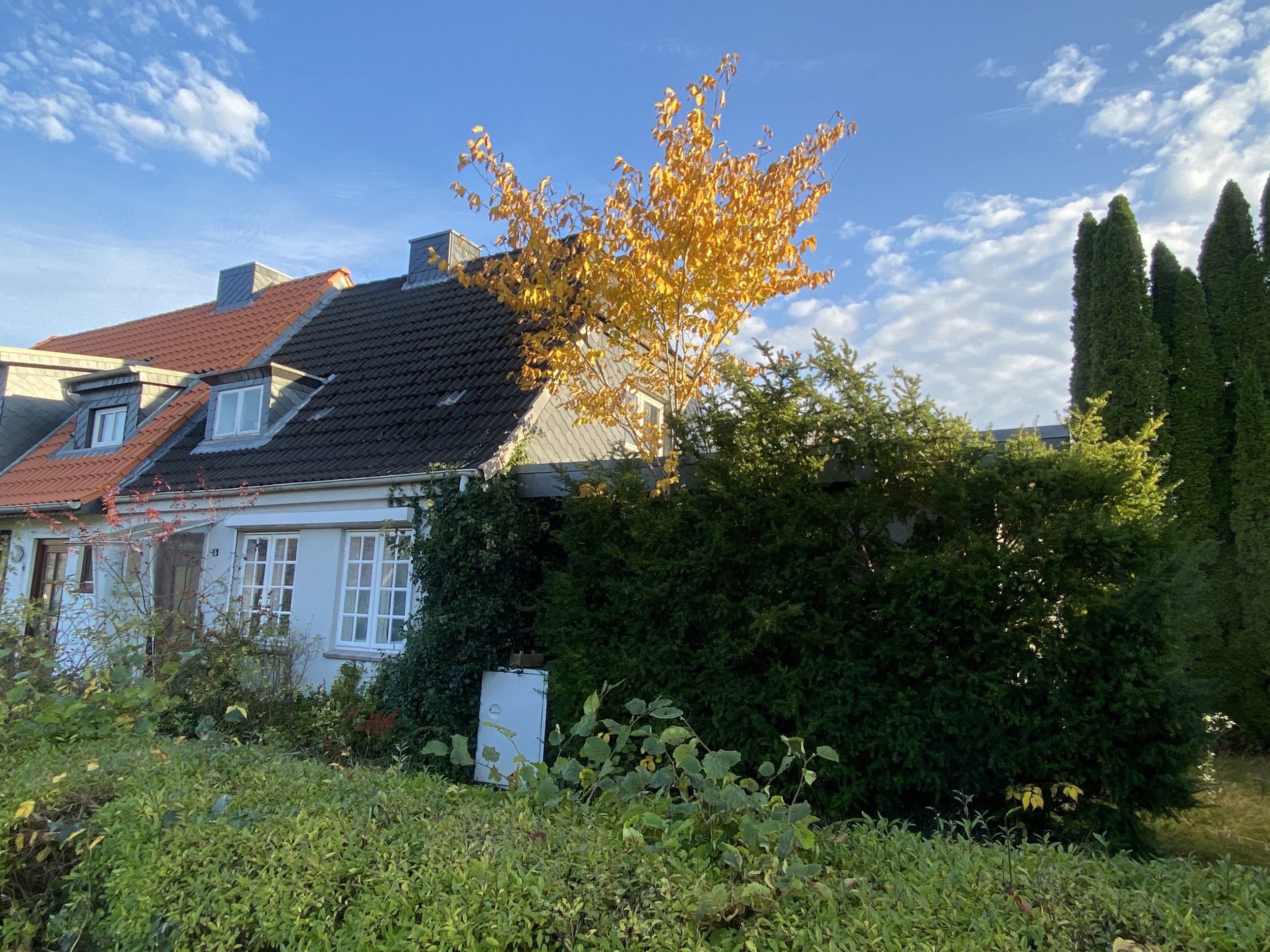 Foto Doppelhaush�lfte mit traumhaften Grundst�ck in Kiel Vieburg