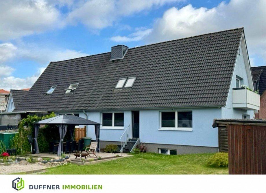 Gartenansicht Wohn- / Gesch�ftshaus Selent