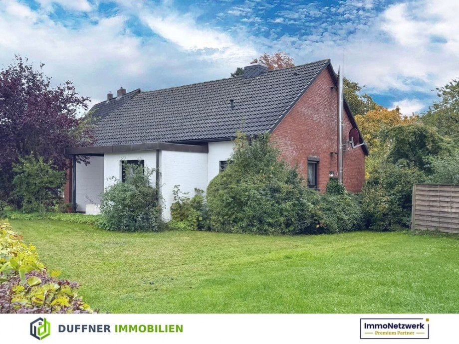 Frontansicht Einfamilienhaus Kiel