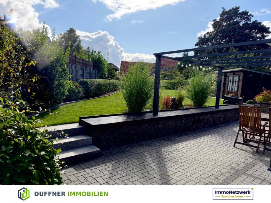 Gartenansicht Einfamilienhaus Achterwehr