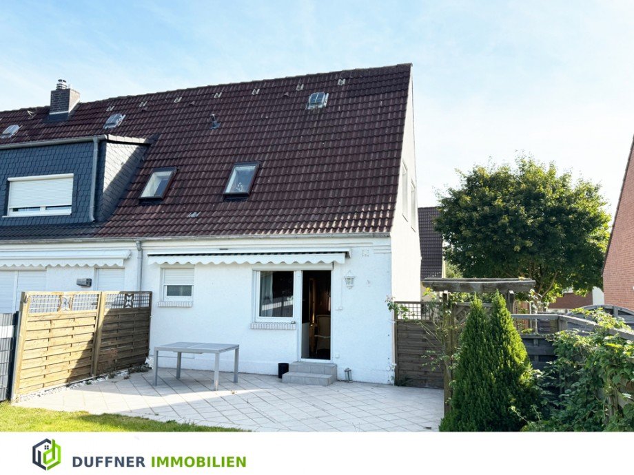 Gartenansicht Einfamilienhaus Kiel