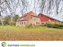 Aussenansicht VERKAUFT Resthof auf 7000 qm mit sehr gro�er Scheune und Entwicklungspotenzial in Thaden