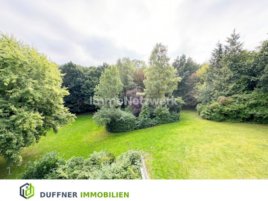 Blick Balkon Etagenwohnung Kiel