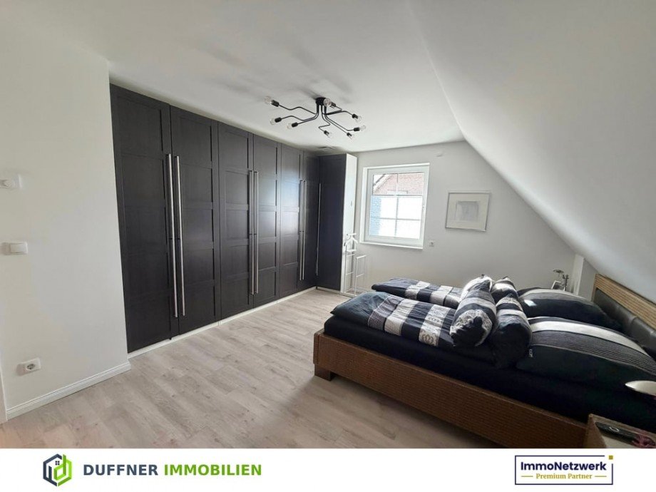Schlafzimmer DG Einfamilienhaus Achterwehr