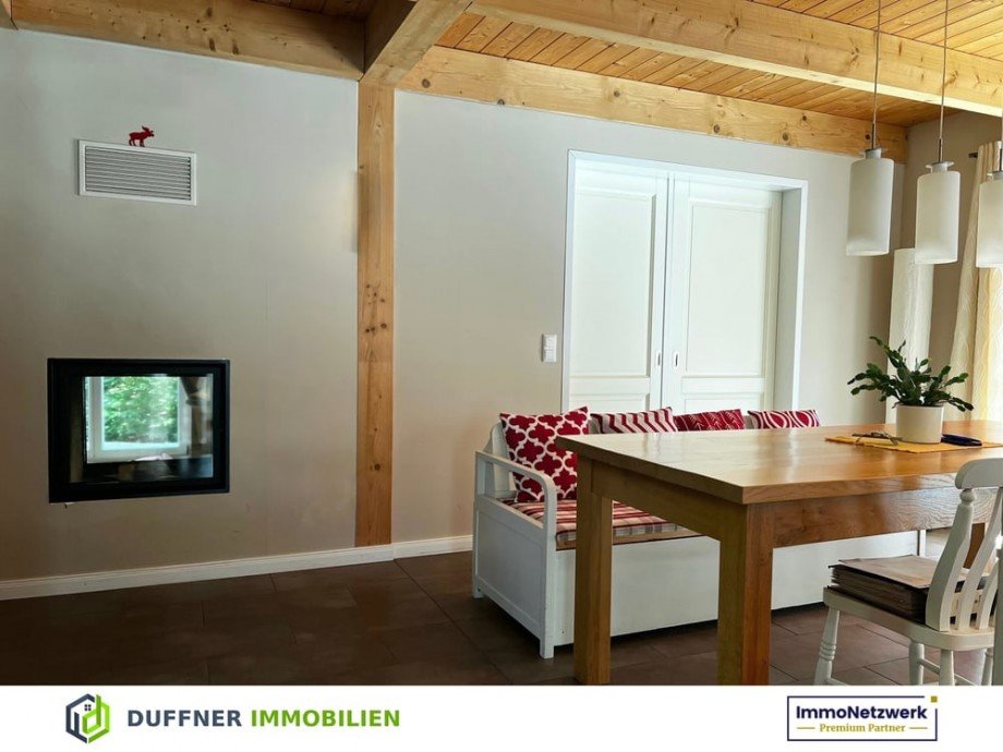 Essbereich Einfamilienhaus Rosengarten