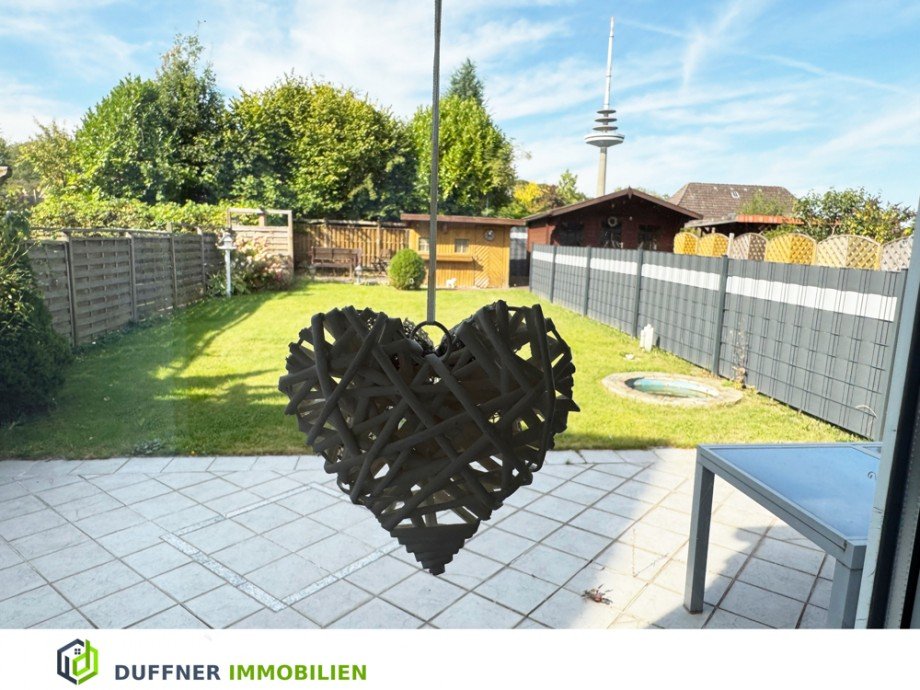 Gartenblick Einfamilienhaus Kiel