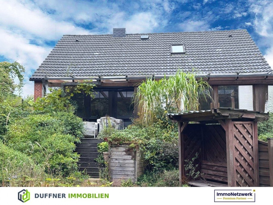 Gartenansicht Einfamilienhaus Kiel