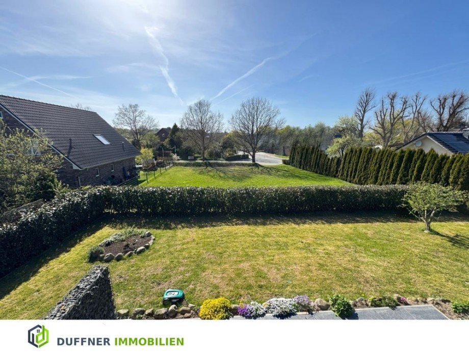 Blick in den Garten Einfamilienhaus Probsteierhagen