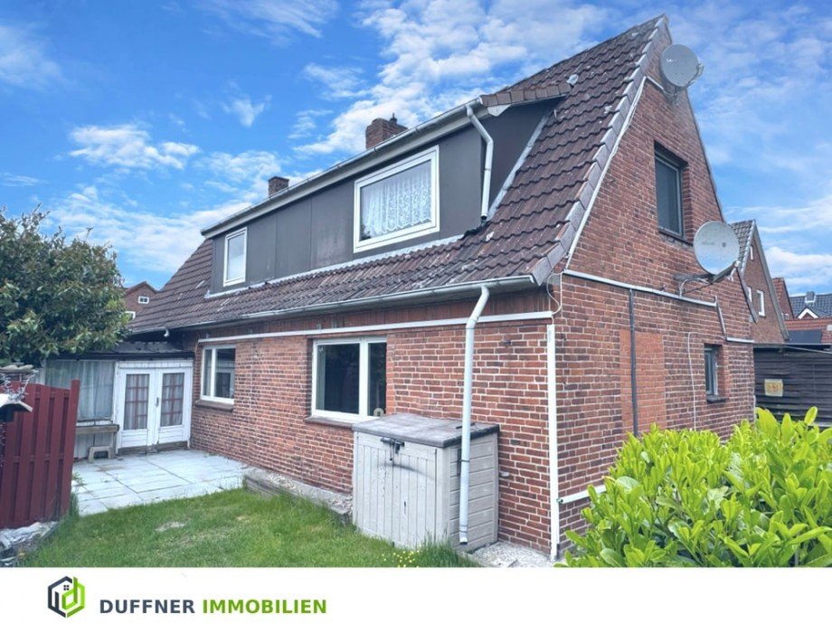 Haus Gartenansicht Einfamilienhaus Westerr�nfeld