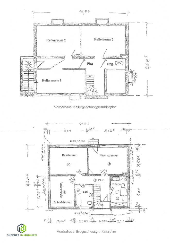 SE 1 Vorderhaus - 1 Keller und Mehrfamilienhaus Selent