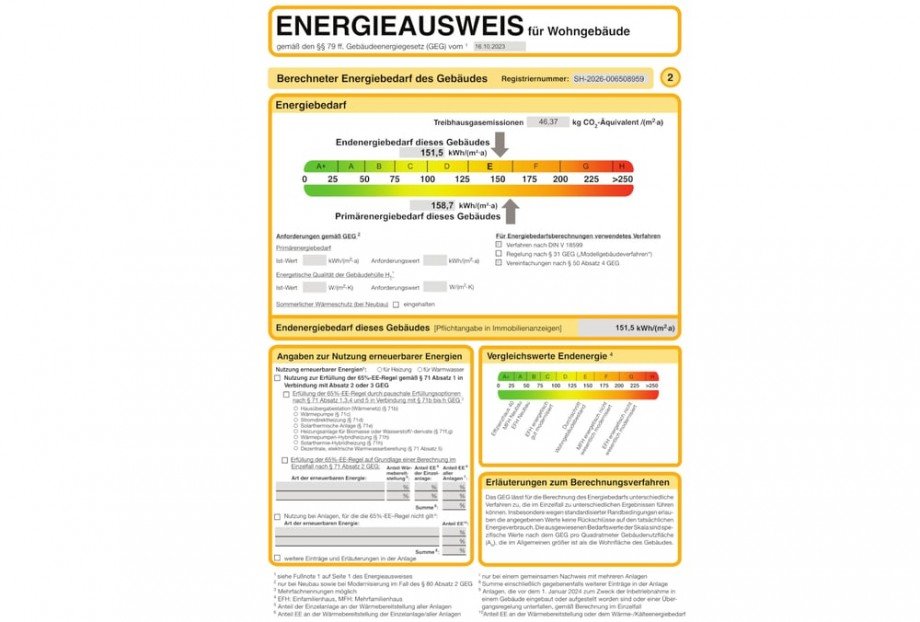 Energieausweis Graba Einfamilienhaus Kiel