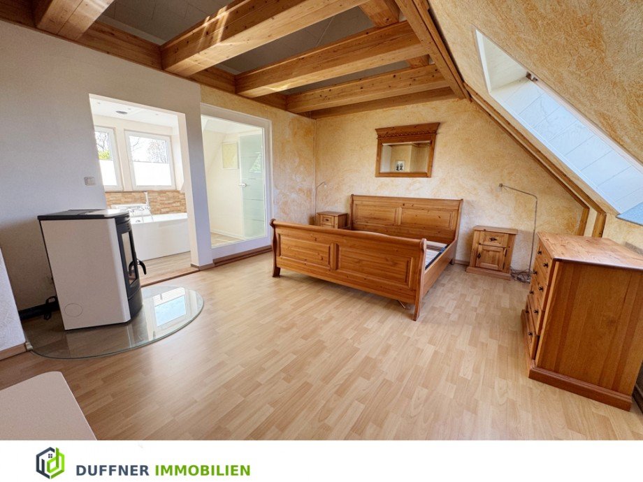 Schlafzimmer DG Anbau Zweifamilienhaus Heikendorf / Neuheikendorf