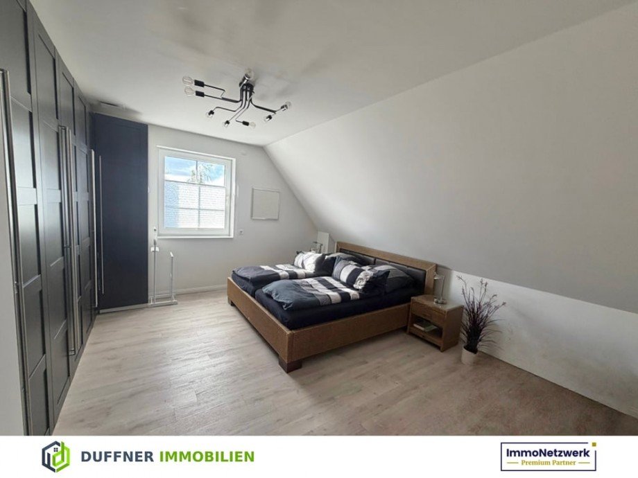 Schlafzimmer DG Einfamilienhaus Achterwehr