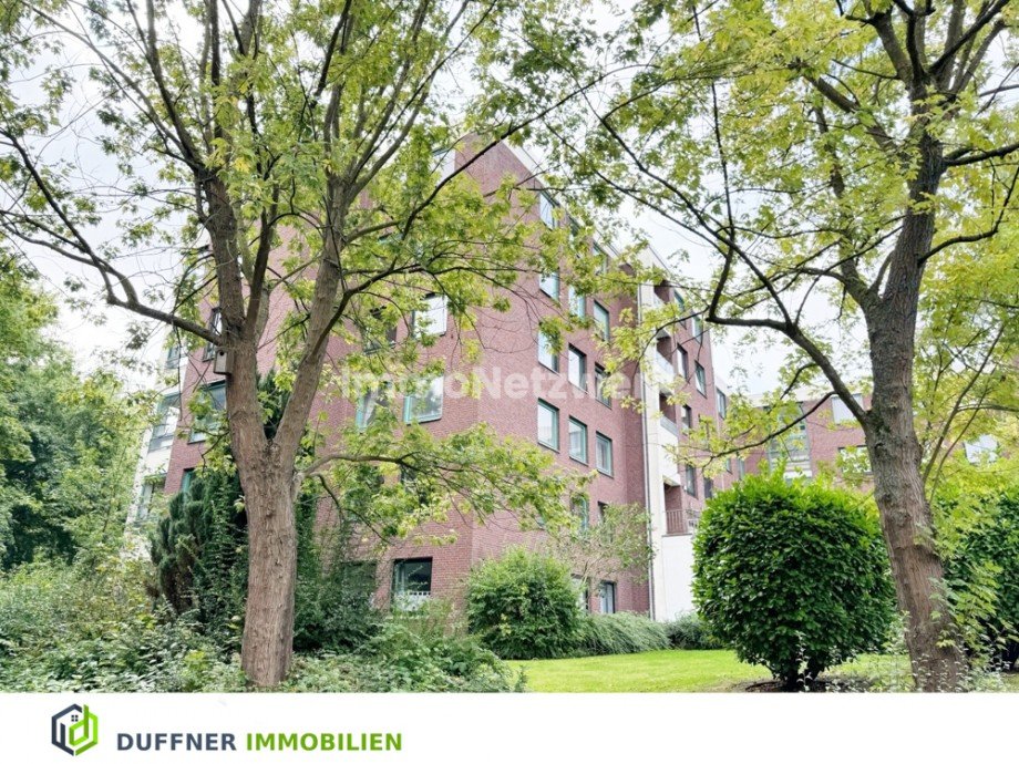 Seitenansicht Haus Etagenwohnung Kiel