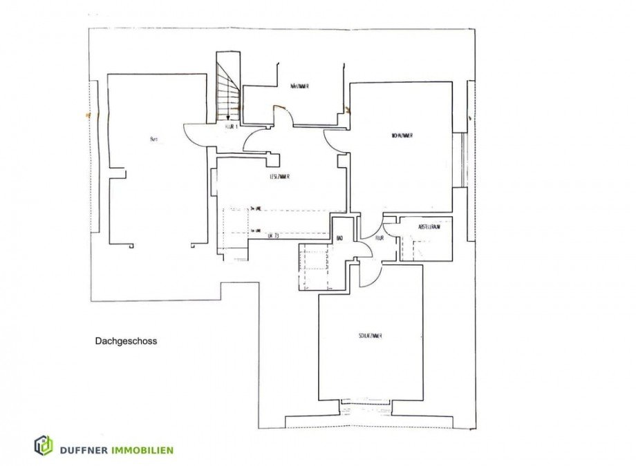Grundriss DG Einfamilienhaus Rendsburg
