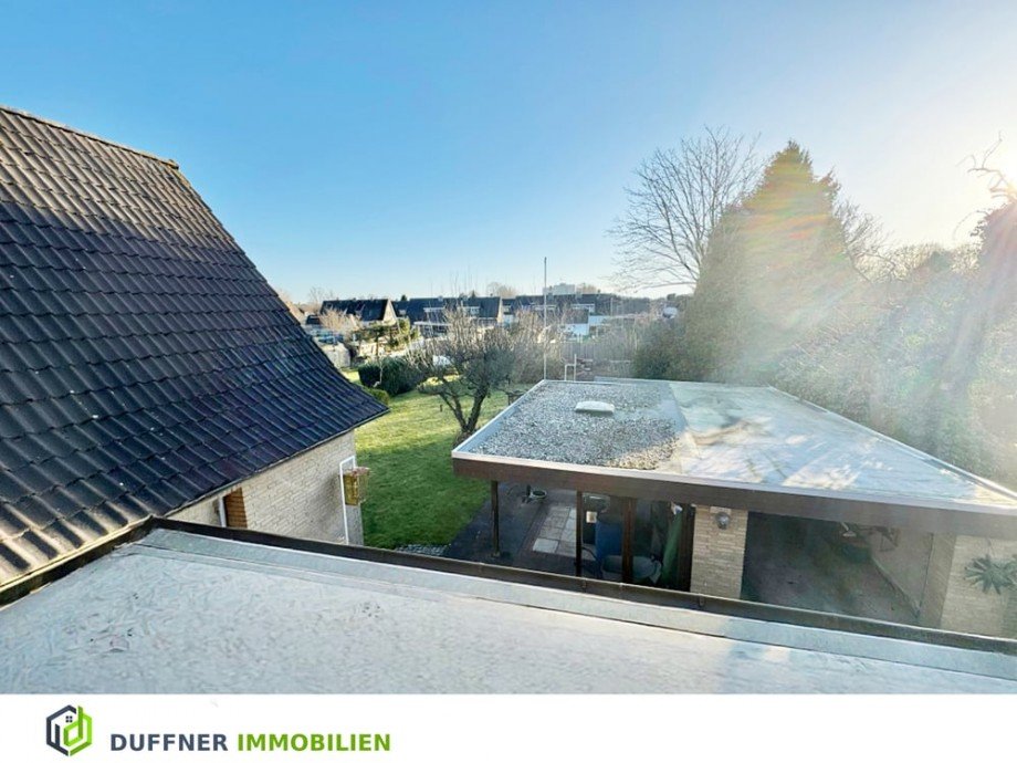 Gartenblick Einfamilienhaus Rendsburg