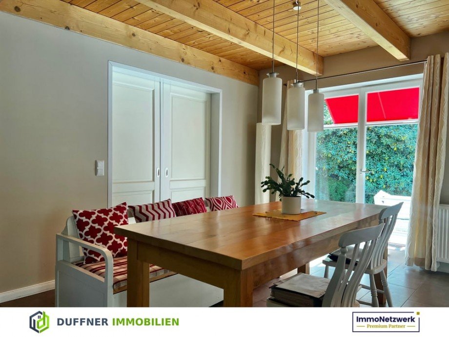 Essbereich Einfamilienhaus Rosengarten