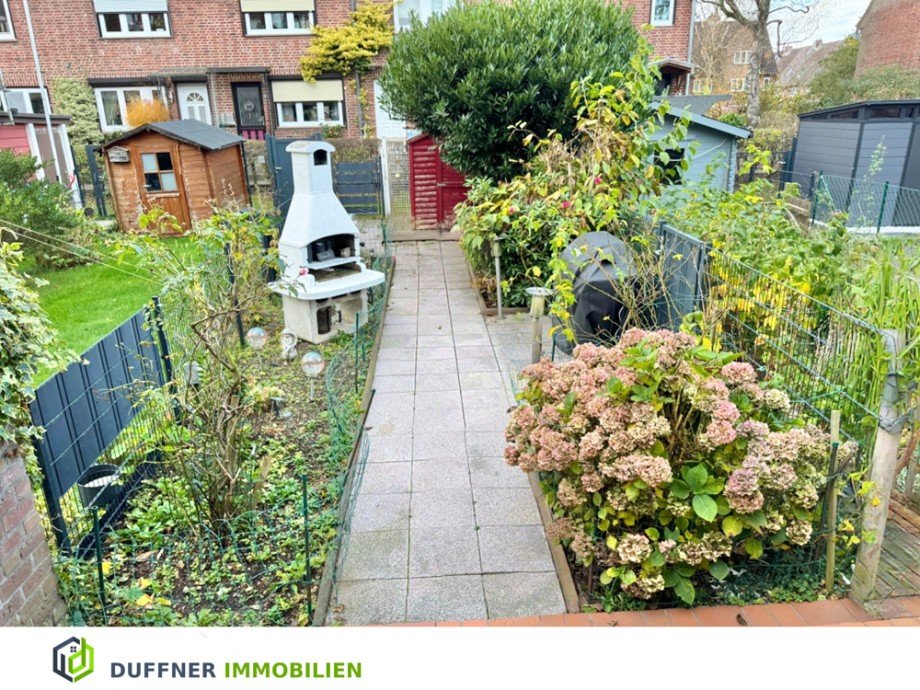 Gartenansicht Einfamilienhaus Kiel