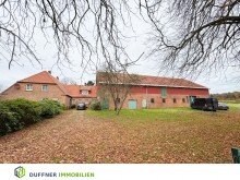 Aussenansicht VERKAUFT Resthof auf 7000 qm mit sehr gro�er Scheune und Entwicklungspotenzial in Thaden